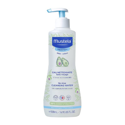 MUSTELA Eau Nettoyante Sans Rincage 500ml