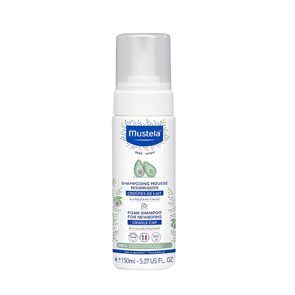MUSTELA - SHAMPOOING MOUSSE NOURRISSON CROUTES DE LAIT150 ML