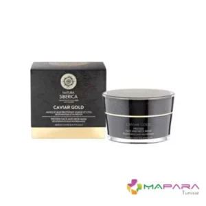 Natura Siberica Caviar Gold Masque régénérant pour le visage et le cou