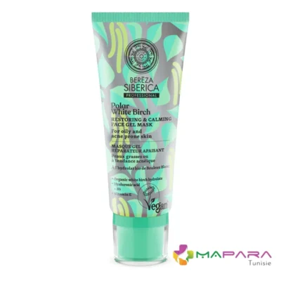 NATURA SIBERICA Masque Gel Réparateur Apaisant Soin Visage
