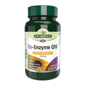 Natures Aid Co-Enzyme Q10 100mg 30 gelule