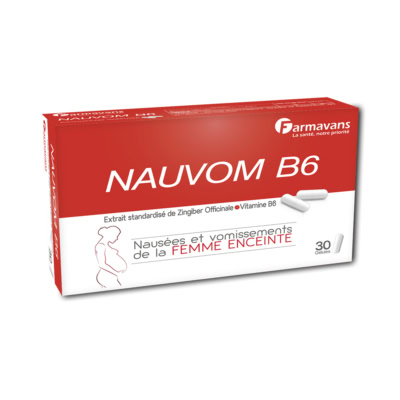 FARMAVANS Nauvom B6 30 Gelules
