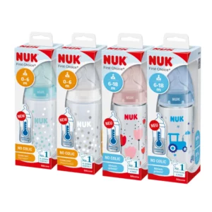 NUK BIBERON 0-6 M TEMPERATURE 300 ML