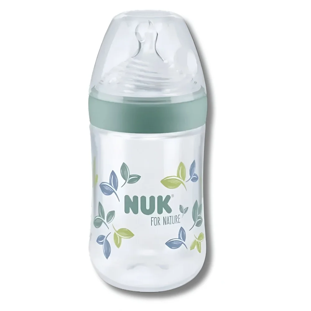 NUK FOR NATURE - BIBERON AVEC TEMPERATURE CONTROL +0MOIS 260ML