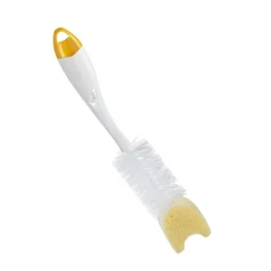 NUK Goupillon pour biberon 2 en 1 avec eponge
