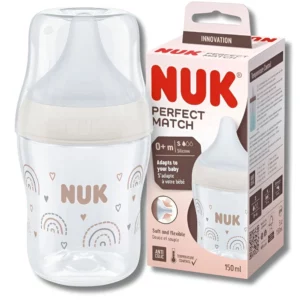 NUK PERFECT MATCH - BIBERON EN PLASTIQUE 150ML