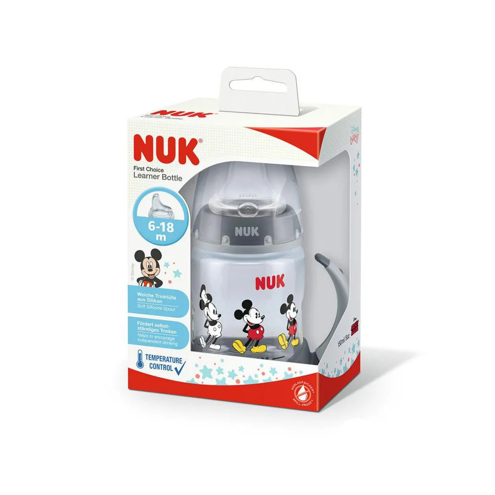 NUK - TASSE D’APPRENTISSAGE MICKEY MOUSE 6-18 MOIS 150 ML