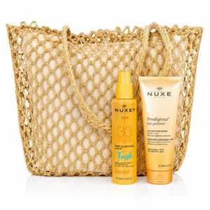NUXE - BRUME SOLAIRE FRAICHE SPF30 + LAIT DE CORPS SUBLIMATEUR 200ML ET SAC DE PLAGE OFFERTS
