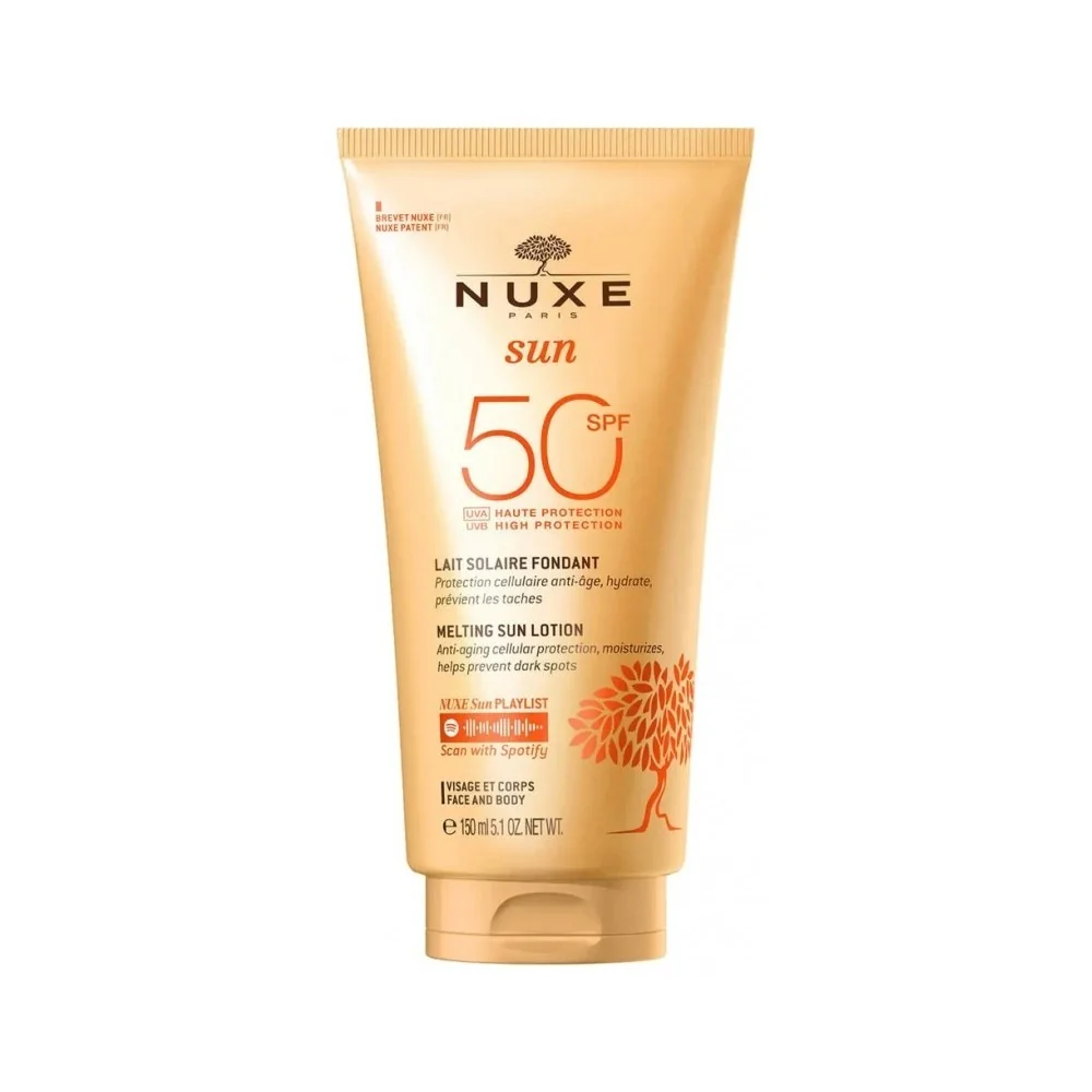 Nuxe Sun Melting Lotion High Protection Face and Body SPF50 150ml