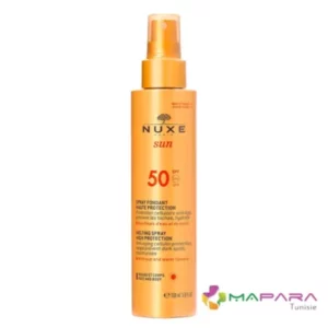 NUXE SUN Spray Solaire Visage et Corps Haute Protection SPF50+ 150ml