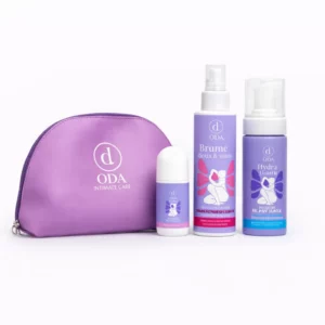 ODA - TROUSSE INTIME : MOUSSE ECLAIRCISSANTE 150ML + BRUME INTIME 150ML + DEO INTIME ECLAIRCISSANT 50ML