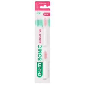 Gum Sonic Sensitive Recharges Brosse à Dents Ultra Soft, 2 unités 4111