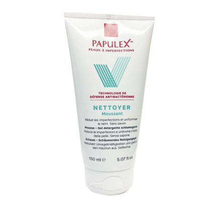 PAPULEX Gel Nettoyant Moussant Sans Savon 150ml