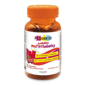 Pediakid Gommes Multivitaminees Arome Cerise 60 unites