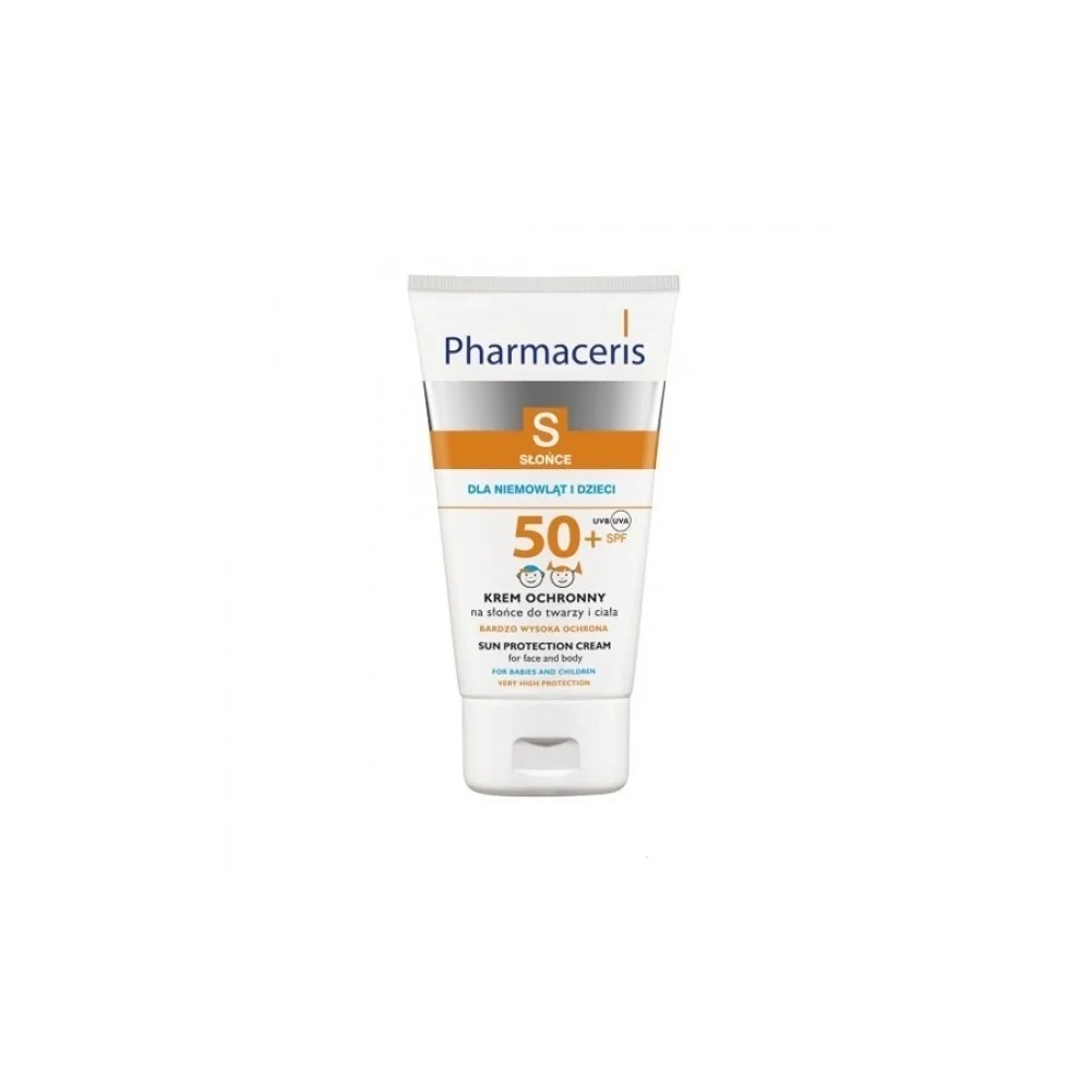 PHARMACERIS S protection solaire Bébés-Enfants-Adultes SPF50+ 125ML ECRAN MINERAL