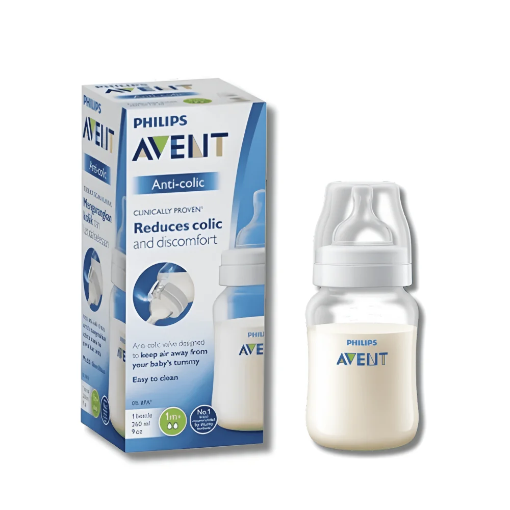 PHILIPS AVENT - BIBERON ANTI COLIC +1MOIS EN PLASTIQUE PP 260ML