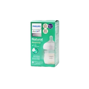 PHILIPS AVENT - BIBERON NATURAL RESPONSE EN VERRE +0 MOIS 120ML