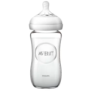 PHILIPS AVENT - BIBERON NATUREL EN VERRE 1M+ 240 ML