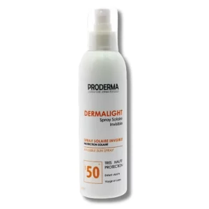 PRODERMA DERMALIGHT - SPRAY SOLAIRE INVISIBLE SPF50+