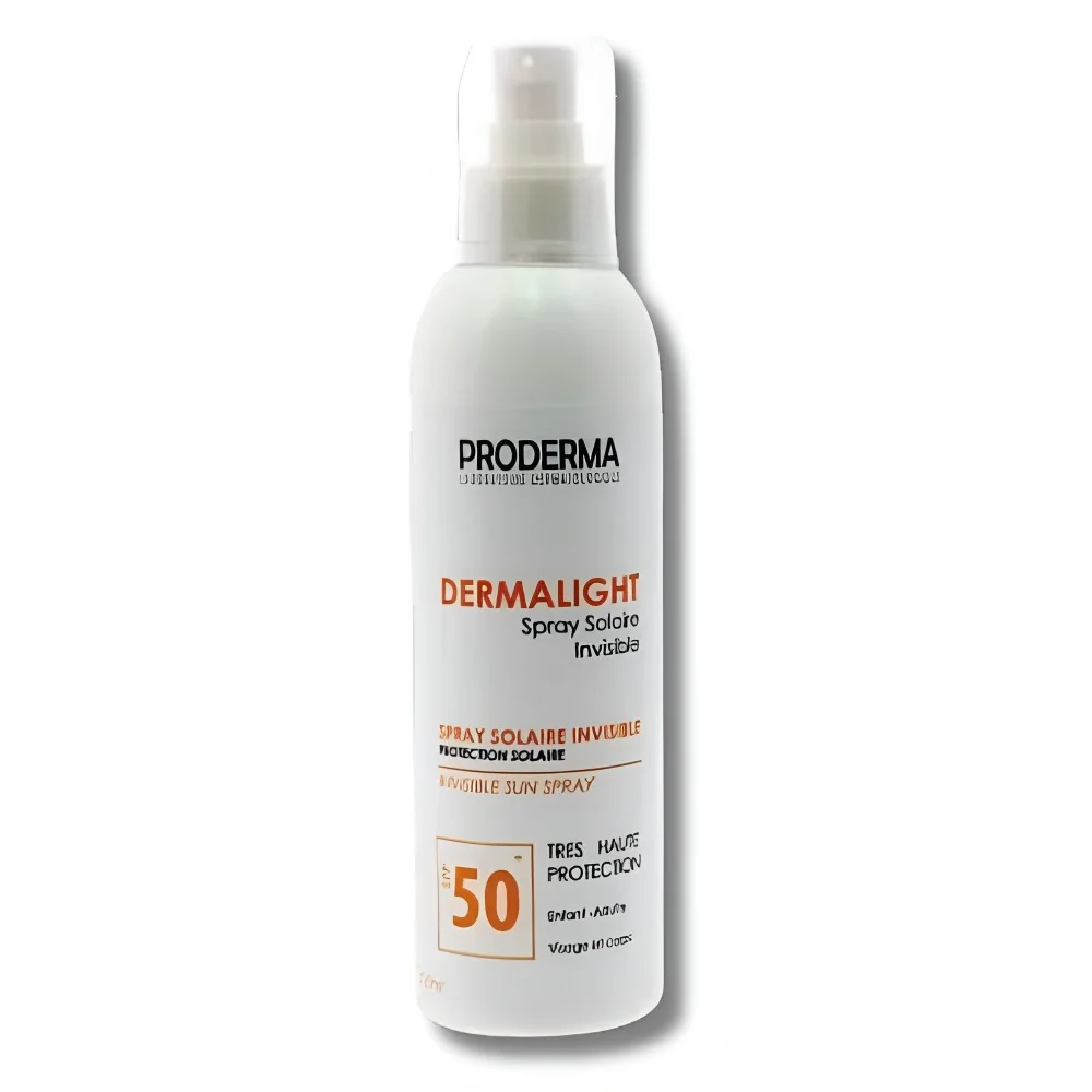 PRODERMA DERMALIGHT - SPRAY SOLAIRE INVISIBLE SPF50+