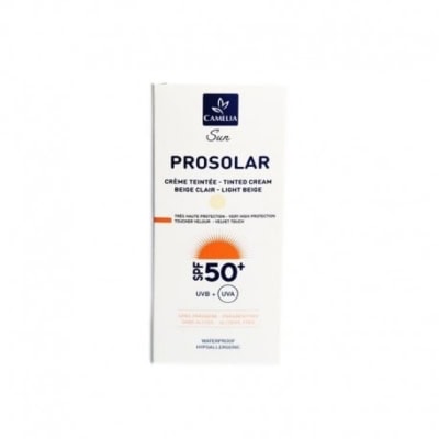 CAMELIA PROSOLAR CREME TEINTEE BEIGE CLAIRE SPF50+ 50ML