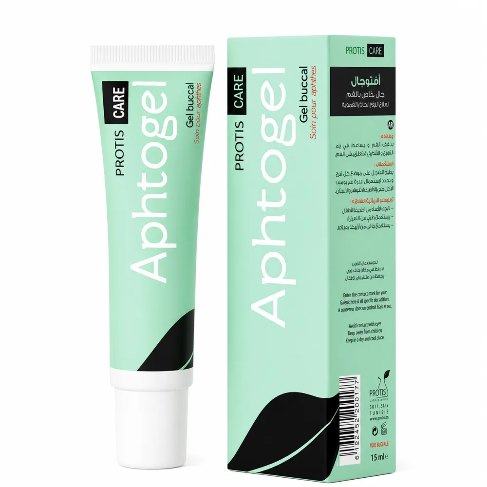 PROTIS CARE - APHTOGEL SOIN POUR LES APHTES 15ML