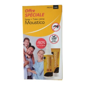 Protis Coffret Moustico Creme 40gr et Spray Moustico 100ml