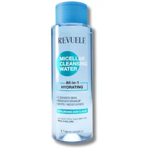 REVUELE - EAU MICELLAIRE DEMAQUILLANTE TOUT EN 1 HYDRATANTE 400ML