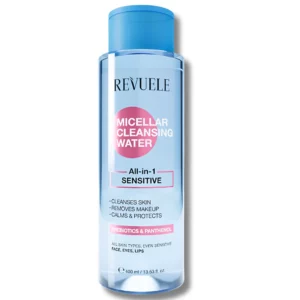 REVUELE - EAU MICELLAIRE DEMAQUILLANTE TOUT EN 1 PEAUX SENSIBLES 400 ML