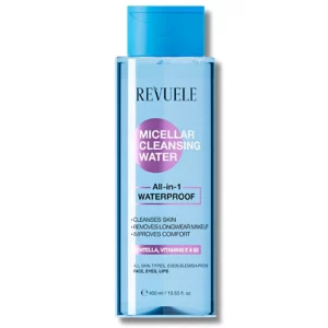 REVUELE - EAU MICELLAIRE DEMAQUILLANTE TOUT EN 1 WATERPROOF 400ML