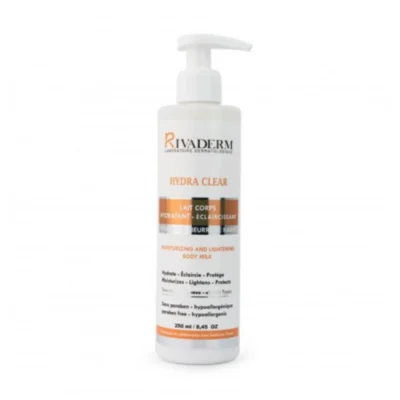 Rivaderm Hydra Clear Lait de Corps Hydratant et Éclaircissant 250ml