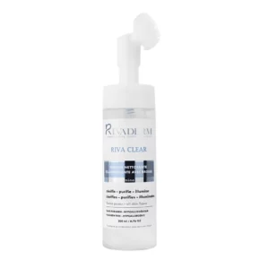 RIVADERM RIVA CLEAR - MOUSSE NETTOYANTE ECLAIRCISSANTE AVEC BROSSE 200ML