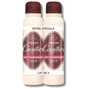 ROGÉ CAVAILLÈS - LOT DE 2 ABSORB+ 48H HOMME ANTI-TRANSPIRANT SPRAY 150 ML