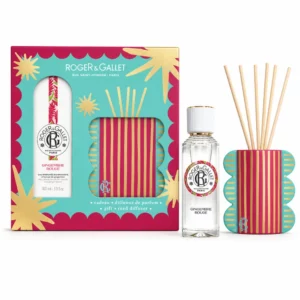 ROGER & GALLET - GINGEMBRE ROUGE EAU PARFUMÉE 100ML + DIFFUSEUR DE PARFUM OFFERT