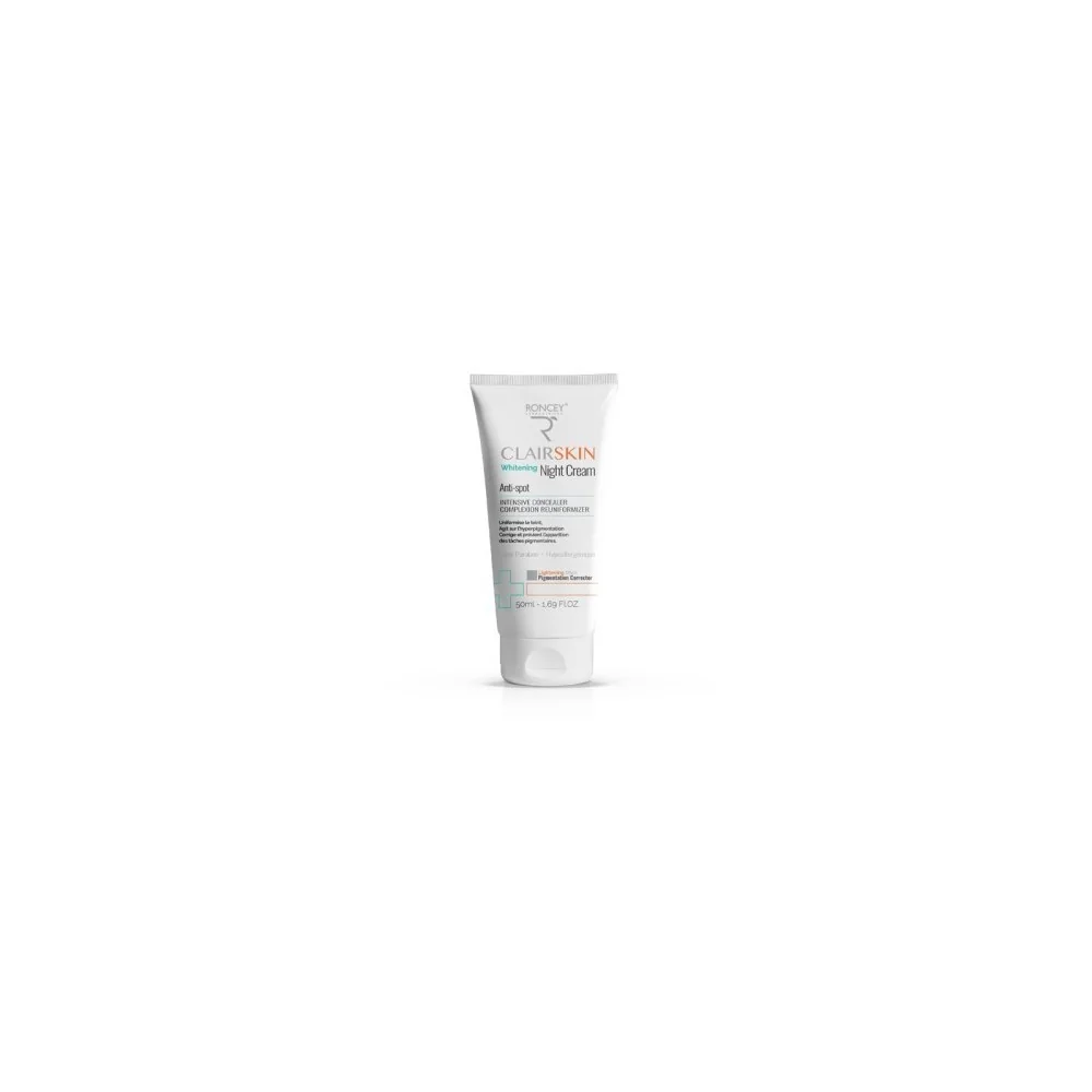 RONCEY CLAIRSKIN CREME DE NUIT ECLAIRCISSANTE ANTI-TACHES 50ML