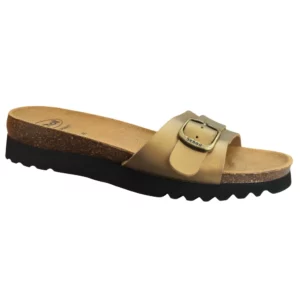 SCHOLL - CLAQUETTES ORTHOPEDIQUES FEMME DOREES