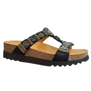 SCHOLL - CLAQUETTES ORTHOPEDIQUES FEMMES AVEC CRISTAUX