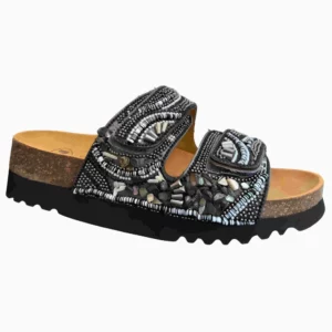SCHOLL - CLAQUETTES ORTHOPEDIQUES NOIRES FEMMES