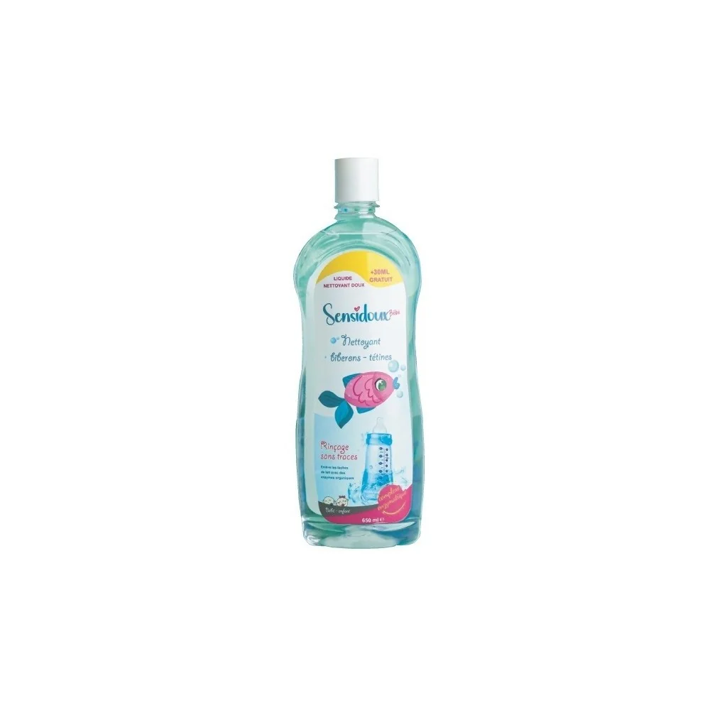 SENSIDOUX LIQUIDE NETTOYANT BIBERONS-TETINES 650 ML