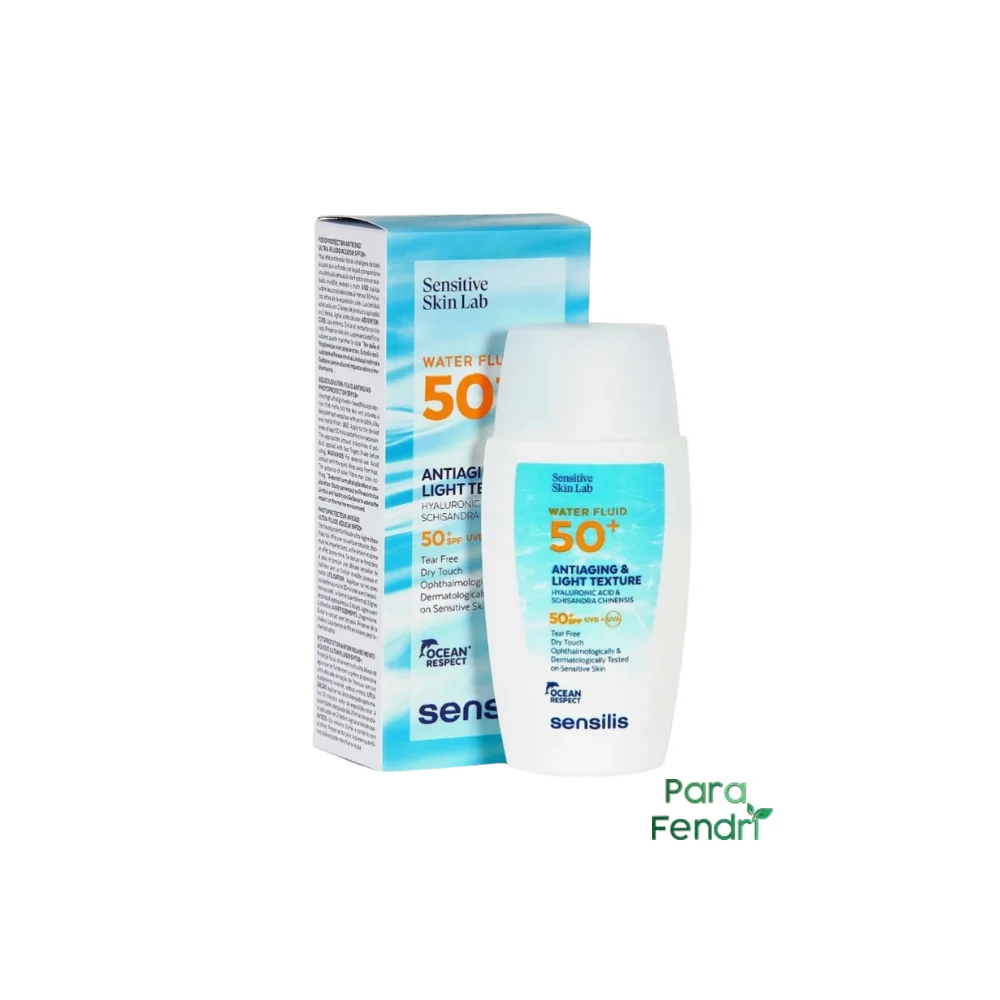 SENSILIS SENSITIVE SKIN WATER FLUID INVISIBLE SPF50+ 40ML