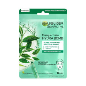 Garnier SkinActive Masque Tissu Thé Vert Hydratant & Rééquilibrant