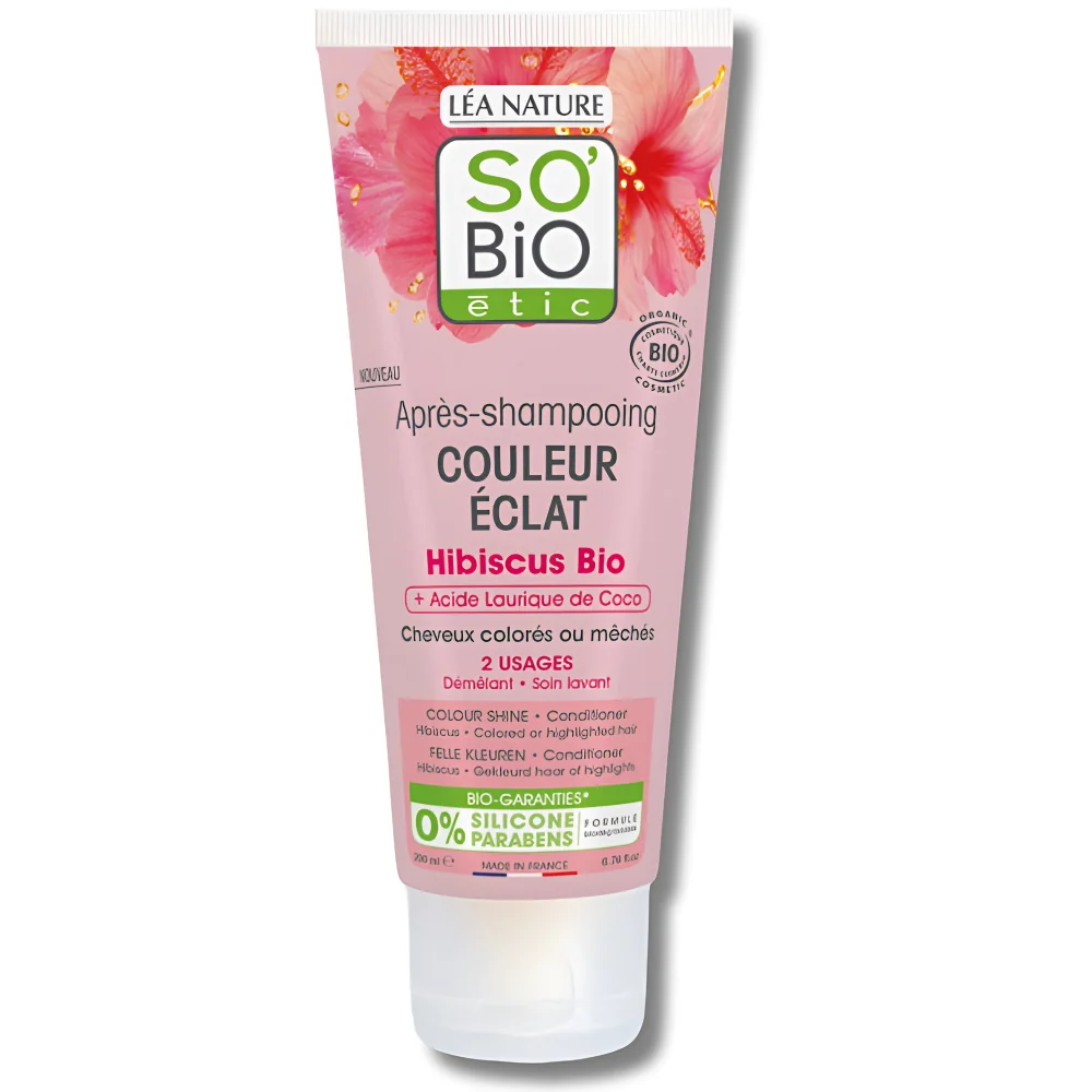 SOBIO - APRES SHAMPOING CHEVEUX BRILLANTS ARGAN 200ML