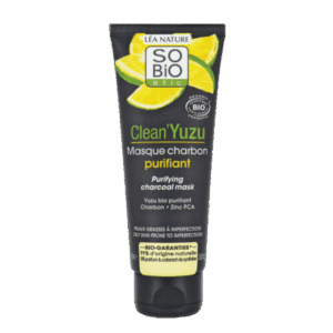 SO BIO Clean Yuzu Masque Charbon Purifiant Bio 75ml