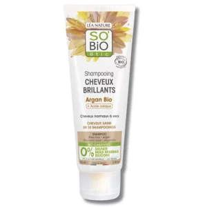 SO'BIO - SHAMPOING CHEVEUX BRILLANT ARGAN 250ML