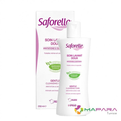 SAFORELLE Soin Lavant Doux Format Voyage 250ml