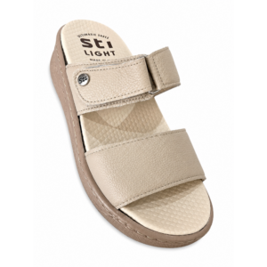 STI LIGHT - CLAQUETTES ORTHOPEDIQUES BEIGES POUR HOMME