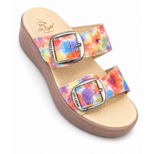 STI LIGHT - CLAQUETTES ORTHOPEDIQUES MULTICOULEURS FEMME