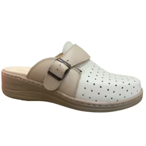 STI LIGHT - SABOTS ORTHOPEDIQUES BEIGE PERFORÉS FEMME