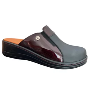 STI LIGHT - SABOTS ORTHOPEDIQUES FEMME NOIRS ET BORDEAUX