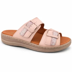 STILIGHT - CLAQUETTES ORTHOPEDIQUES SAUMON BRILLANT C
